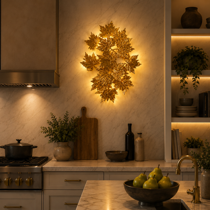 Luster Margherita 45cm 3XG9 Gold