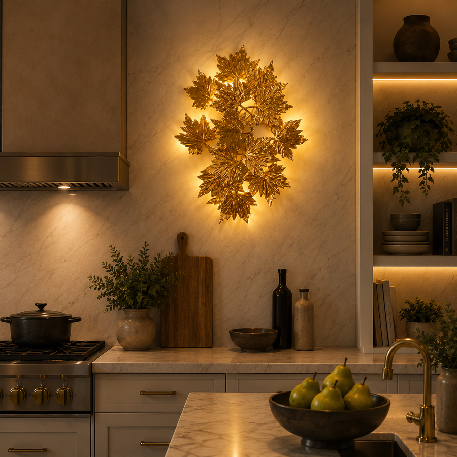 Luster Margherita 45cm 3XG9 Gold