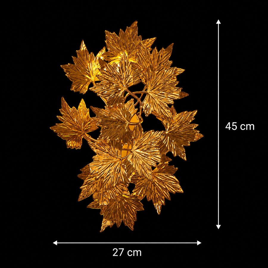 Luster Margherita 45cm 3XG9 Gold