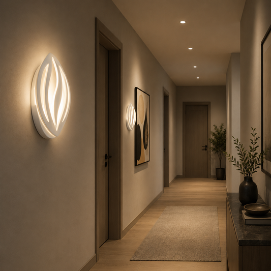 Naneste LED orchideu 11W petala svetlo studeného/teplého/neutrálneho kovového kovu biele