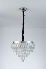 MEILI CRYSTAL CASCADA 500 – Candelabru LED cu Cristale, 112W, Ø500 mm, cu Telecomandă Candelabre Cristal Default Title Alessandro Design