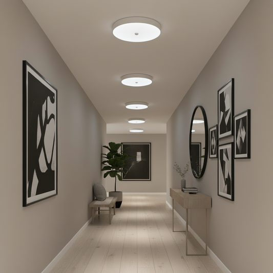 LED stropné svietidlo PL200/17R 24W Cold Light 6000k White