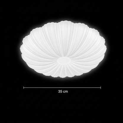 Plafonieră LED Margareta 35 cm, 31W, 3000K / 4000K / 6000K, Alb, Metal si Acril Plafoniere LED Default Title Alessandro Design