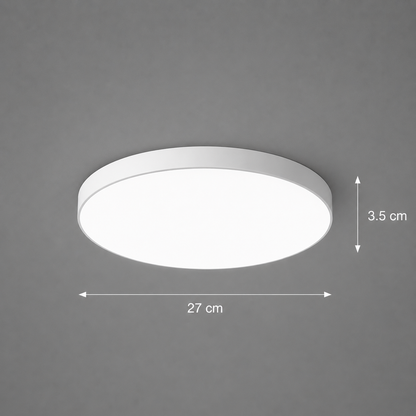 SOLIS LED stropné svietidlo 27cm 20W studené svetlo, biele
