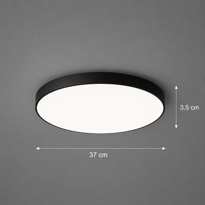 LED stropné svietidlo SOLIS 37cm 33W Cold Light Black