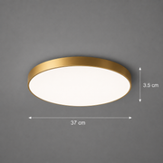 LED stropné svietidlo SOLIS 37cm 33W Cold Light Gold