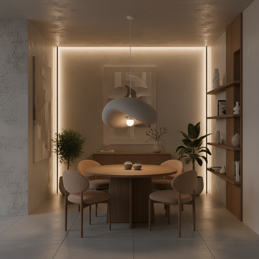 Lustra Moderna FOAMER Magno, 59 cm, Suspendata, 1 X E27, Gri, Metal si Spuma, Inaltime Reglabila Lustre Clasice Default Title Alessandro Design