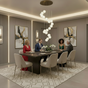 Candelabru Cristal MILLE, 18xG9 , Diametru 60cm x Inaltime 340cm, Cristal si Metal, Auriu