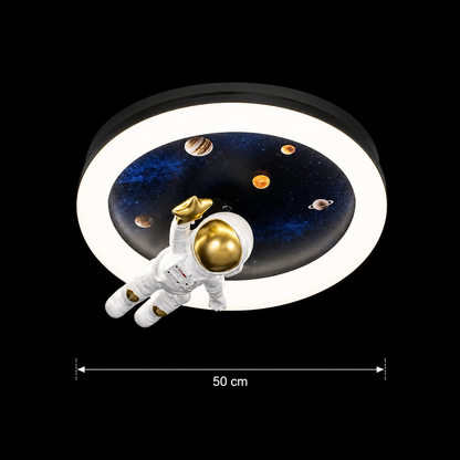 ASTRONAUT LED luster s diaľkovým ovládaním, 51W, studené/teplé/neutrálne svetlo, biela modrá