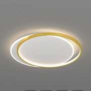 Lustra LED cu telecomanda SOLARA 51W, 2 Cercuri, lumina Rece/Calda/Neutra, Dimabila, Auriu Alb Lustre LED cu Telecomanda Default Title Alessandro Design