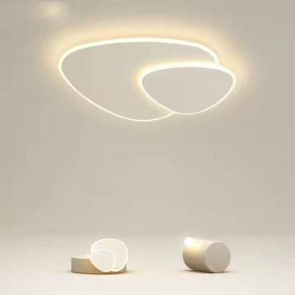 Lustra LED cu telecomanda FUTURA LUMINA 66W, Ovala, lumina Rece/Calda/Neutra, Dimabila, Alb Lustre LED cu Telecomanda Default Title Alessandro Design
