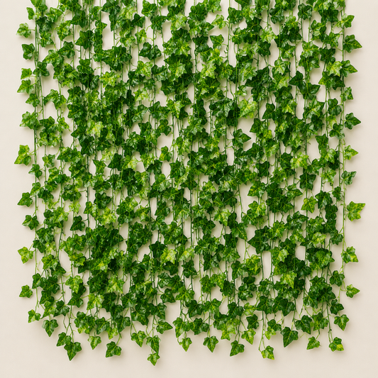 Planta Artificială Ghirlandă din Iederă, 12 Ramuri x 72 Frunze, Verde