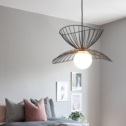 Pendul Egemen 1x E27 Negru Lustre Industrial Default Title Alessandro Design