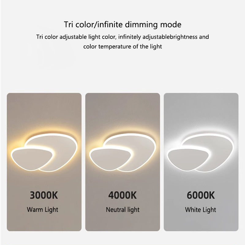 Lustra LED cu telecomanda FUTURA LUMINA 66W, Ovala, lumina Rece/Calda/Neutra, Dimabila, Alb Lustre LED cu Telecomanda Default Title Alessandro Design