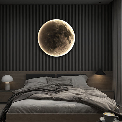 Aplica LED Decorativa cu Telecomanda, Luna 34W Diametru 50CM Lumina Calda Neutra Rece 3000/4000/6000K Lustre LED cu Telecomanda Default Title Alessandro Design