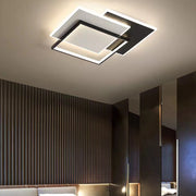 Lustra LED cu telecomanda CHIARA 98W, 3 Patrate, lumina Rece/Calda/Neutra, Dimabila, Negru Lustre LED cu Telecomanda Default Title Alessandro Design