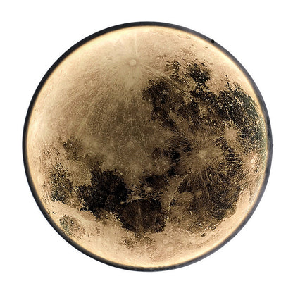 Aplica LED Decorativa cu Telecomanda, Luna 34W Diametru 50CM Lumina Calda Neutra Rece 3000/4000/6000K Lustre LED cu Telecomanda Default Title Alessandro Design