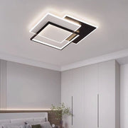 Lustra LED cu telecomanda CHIARA 98W, 3 Patrate, lumina Rece/Calda/Neutra, Dimabila, Negru Lustre LED cu Telecomanda Default Title Alessandro Design