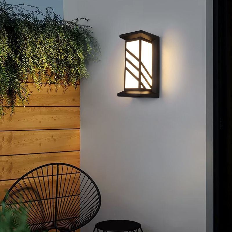 Aplica LED Exterior AX140BK 20W Alb Negru Aplice de Exterior Default Title Alessandro Design