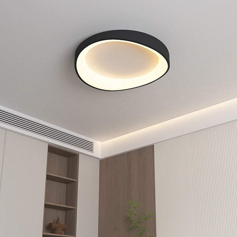 Plafoniera LED cu Telecomanda, PL103/520BK, 29W, Diametru 50cm, Lumina Calda/Rece/Neutra, Negru Lustre LED cu Telecomanda Default Title Alessandro Design