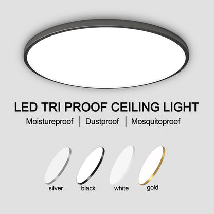 Plafoniera LED SOLIS 27cm 20W Lumina Rece, Negru Plafoniere LED Default Title Alessandro Design