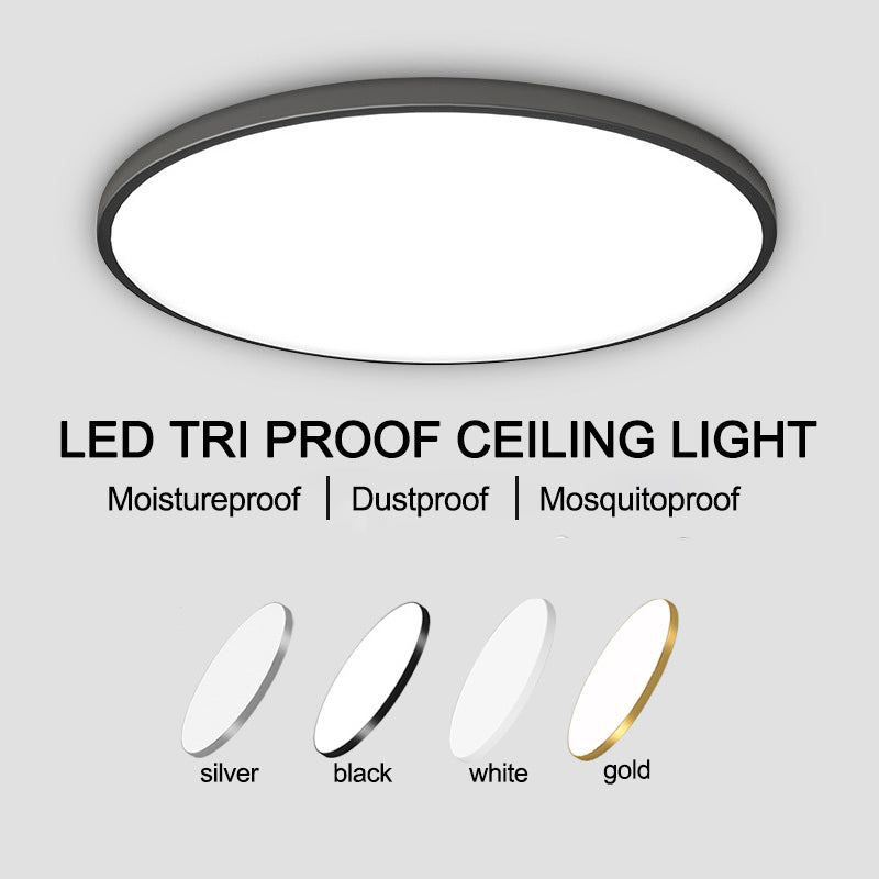 Plafoniera LED SOLIS 27cm 20W Lumina Rece, Negru Plafoniere LED Default Title Alessandro Design