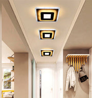 LED luster MORNIKA 14W, priemer 25cm, štvorcový, neutrálne svetlo, biely LED luster Predvolený názov Alessandro Design