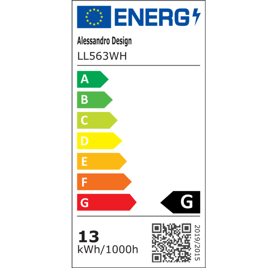 Lustra LED VERTEX Infinitum 13W, Lumina Rece/Calda/Neutra, Alb Lustre LED Default Title Alessandro Design