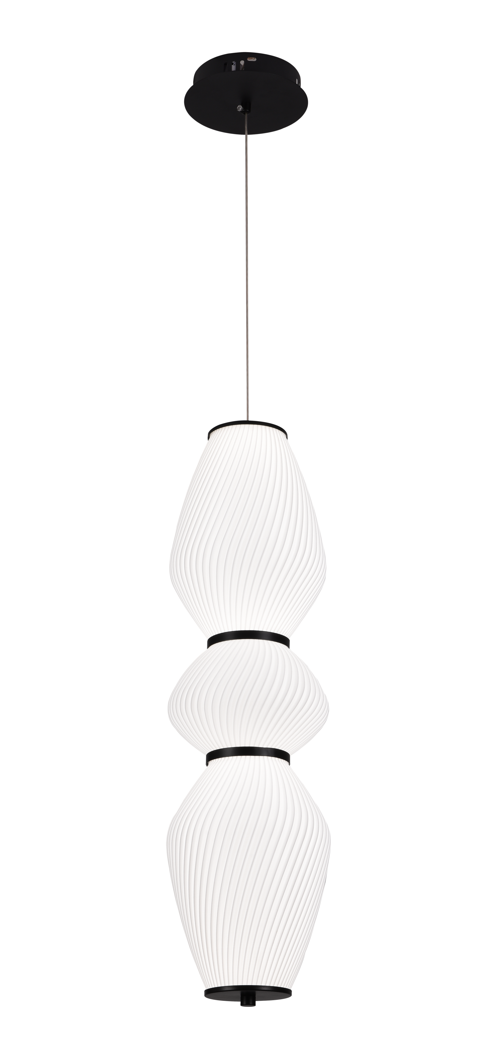 Lustra Suspendata LUMA, Lumina Calda/Neutra/Rece 3000K/4500K/6000K, Diametru 66 cm, Inaltime 16.5 cm, Alb, Plexiglas, Metal Lustre LED Default Title Alessandro Design