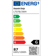 Lustra LED cu telecomanda si cristal LEILA 87W, 3 Patrate, lumina Rece/Calda/Neutra, Dimabila, Alb Lustre LED cu Telecomanda Default Title Alessandro Design