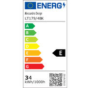 Lustra LED cu Telecomanda LT179/4BK, 34W, 4 Elemente, Lumina Rece/Clada/Neutra, Dimabila, Negru Lustre LED cu Telecomanda Default Title Alessandro Design