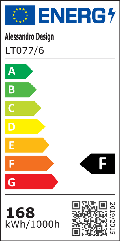 LED luster s diaľkovým ovládaním a krištáľom NOVA RHOMBA RGB 168W, 6 štvorcových, studené/teplé/neutrálne svetlo, stmievateľné, lesklé chrómové LED lustre a kryštály Predvolený názov Alessandro Design