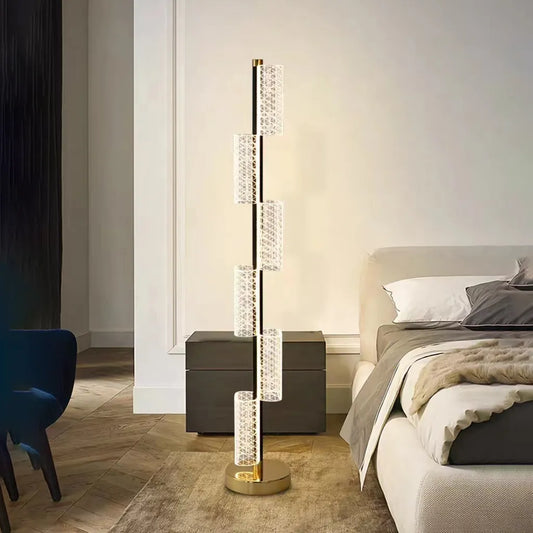 Lampadar LED 40W Modern Austin 125Cm 3000/4000/6000K Alb Veioze & Lampadare Default Title Alessandro Design