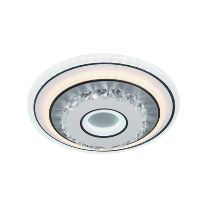 LED krištáľový luster MITA 28W, Priemer 20cm, Okrúhly, Studené/Teplé/Neutrálne svetlo, Biele LED Lustre Predvolený názov Alessandro Design