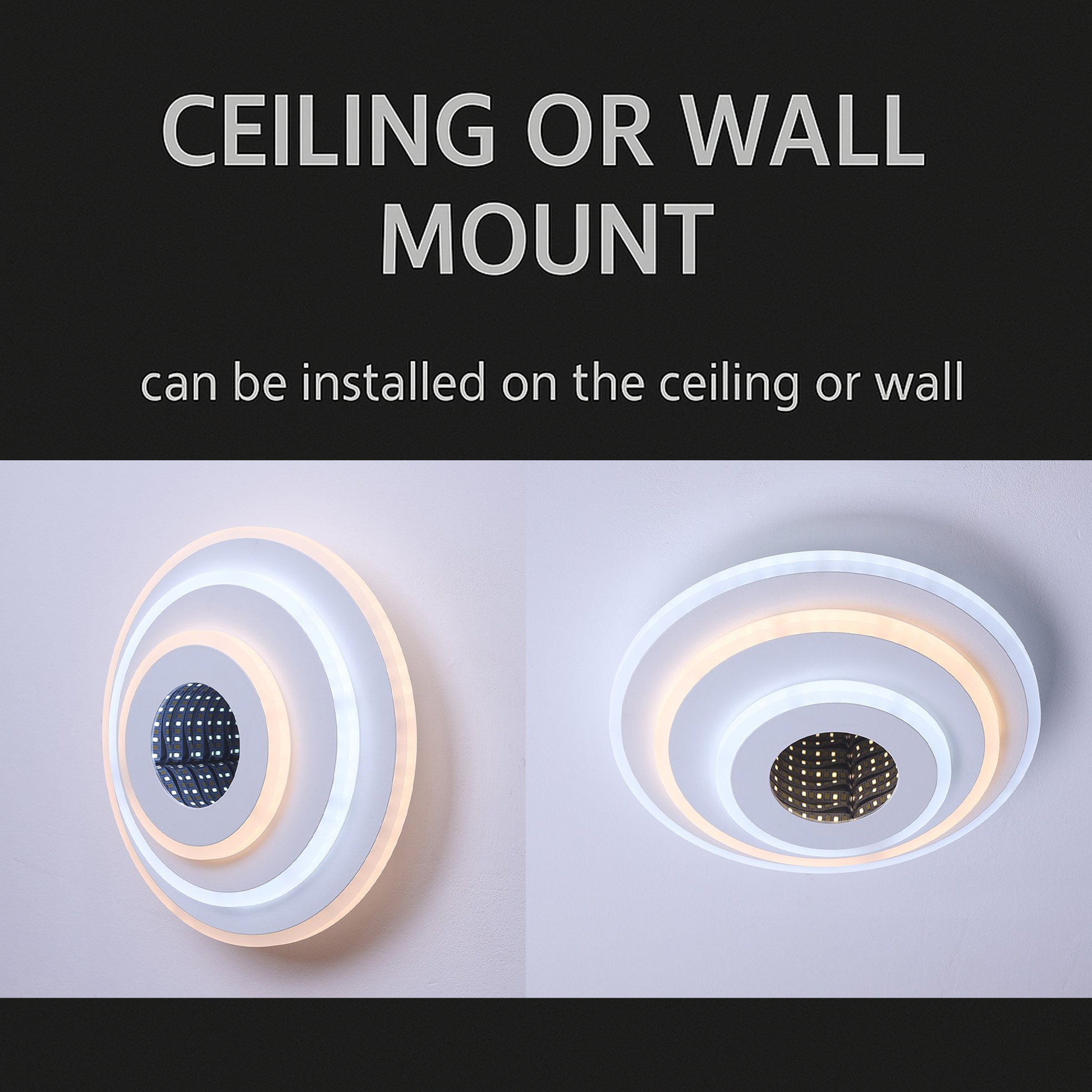 Lustra LED NEXA ROTUND 3D 39W, lumina Rece/Calda/Neutra, Alb Lustre LED Default Title Alessandro Design