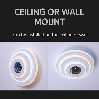 Lustra LED NEXA ROTUND 3D 39W, lumina Rece/Calda/Neutra, Alb Lustre LED Default Title Alessandro Design