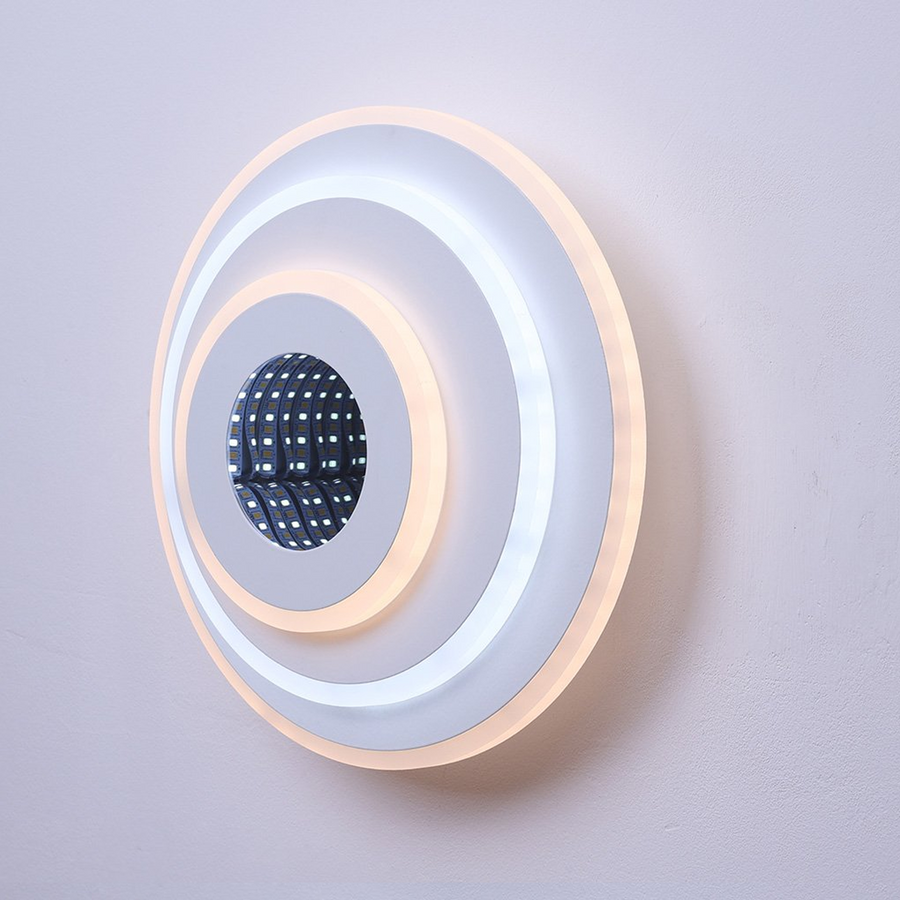 Lustra LED NEXA ROTUND 3D 39W, lumina Rece/Calda/Neutra, Alb Lustre LED Default Title Alessandro Design