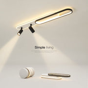 Lustra LED cu Proiector Reglabil FISSO Camilla 70W, lumina Rece/Calda/Neutra, Negru Lustre LED Default Title Alessandro Design