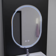 Oglinda LED Ovala, 60x80cm, Velara Touch, Sistem Dezaburire, Dimabila Oglinzi Korman E Default Title Alessandro Design