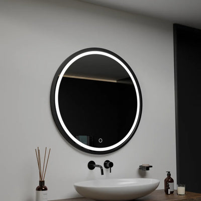 Okrúhle LED zrkadlo, 60 cm, Nerina Basic Touch