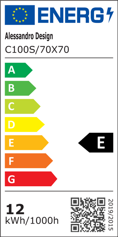 Okrúhle LED zrkadlo, 70 cm, Basic Touch