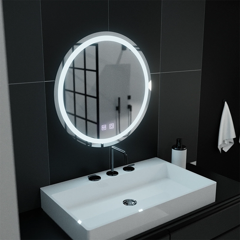 Okrúhle LED zrkadlo, 70 cm, Lucea Touch, Demister System, Stmievateľné