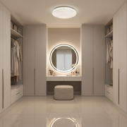 Plafonieră LED Raza 23 cm, 22W, 3000K / 4000K / 6000K, Alb, Metal si Acril Plafoniere LED Default Title Alessandro Design