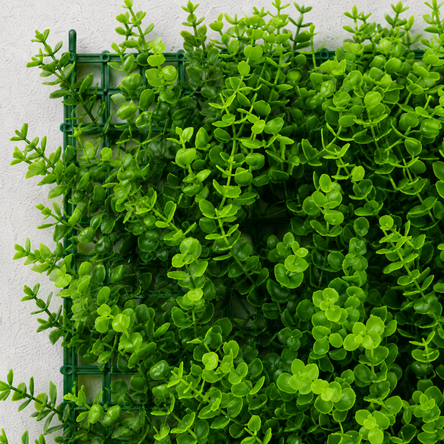 Planta Artificială Panou de Gard Viu Eucalipt, 40 x 60 cm, Verde