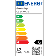 Oglinda LED Touch NOVARA Sistem Dezaburire, Ceas si Temperatura 70 cm Rama Negru Brushed Oglinzi Korman S Default Title Alessandro Design
