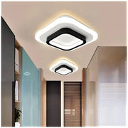 LED luster KHAI 20W, studené/teplé/neutrálne svetlo, čiernobiely