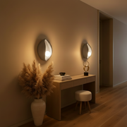 Aplica Decorativa CONCHA, 30x35cm, 1xE27, Polistiren, Gri