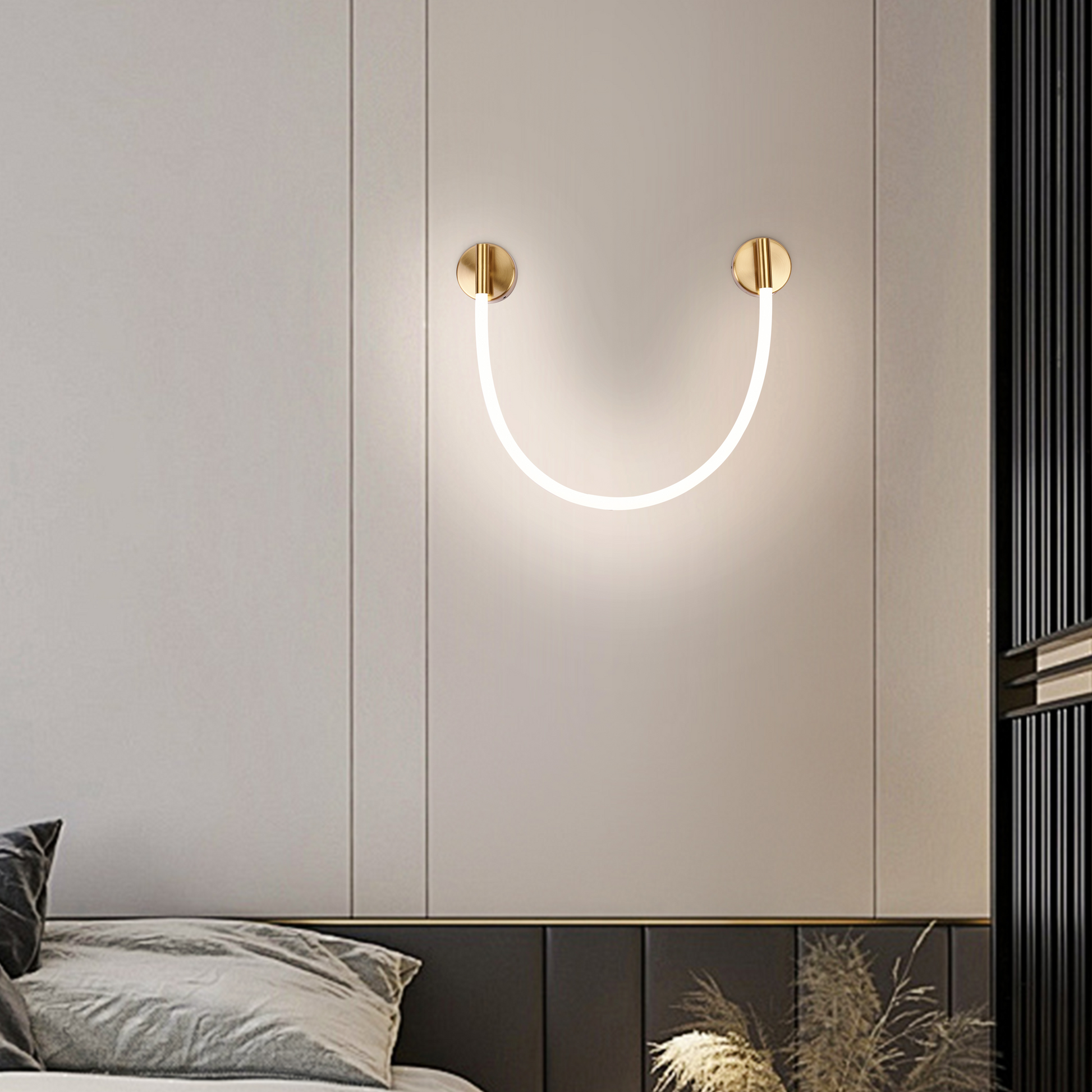Aplica LED de Perete, 110cm, 3000K/4000K/6000K, Auriu Aplice de Interior Default Title Alessandro Design