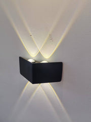 Aplica LED AX230, Exterior, 4 Surse, 4W, Negru, 3000K Aplice de Exterior Default Title Alessandro Design