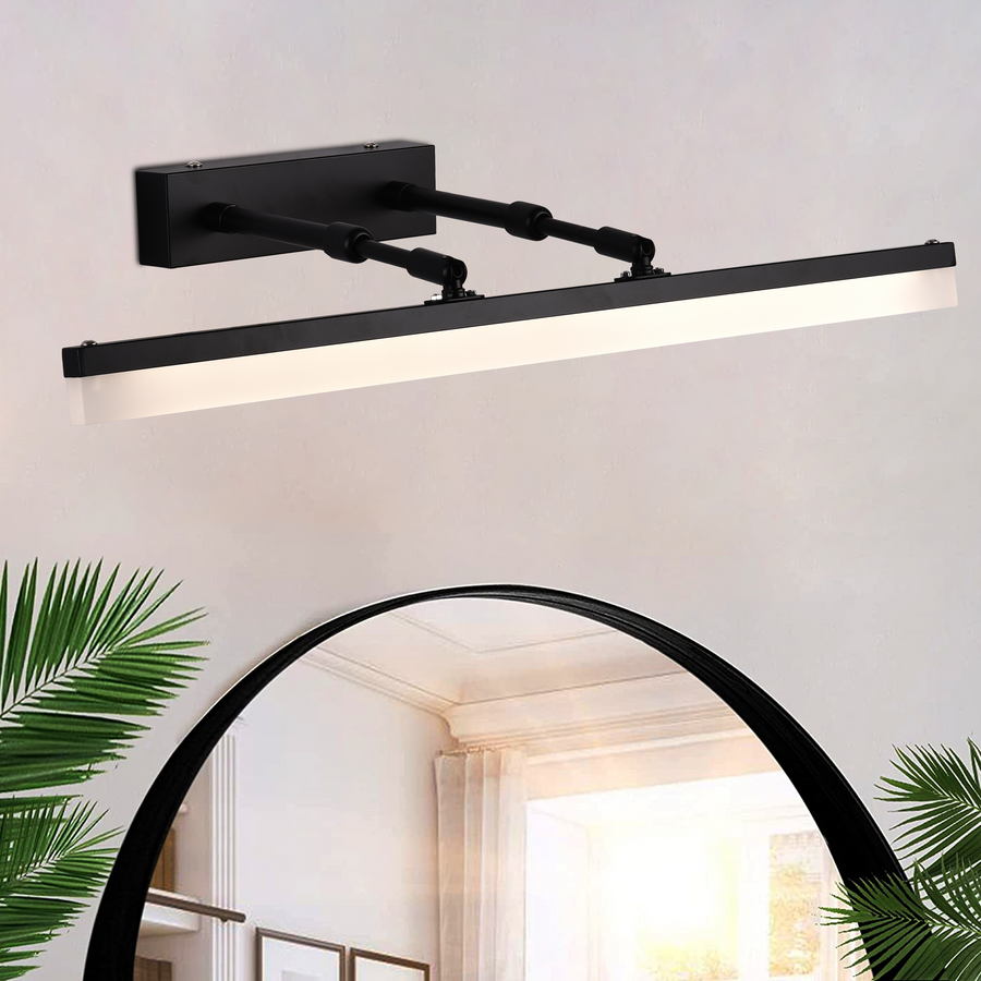 Aplica LED, MALAWI, 6W, liniara, lumina Calda/Neutra/Rece, Negru Aplice de Interior Default Title Alessandro Design